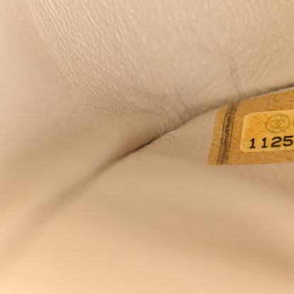 Chanel Lambskin Quilted Medium Double Flap Bijoux Chain Ivory 12 of 23