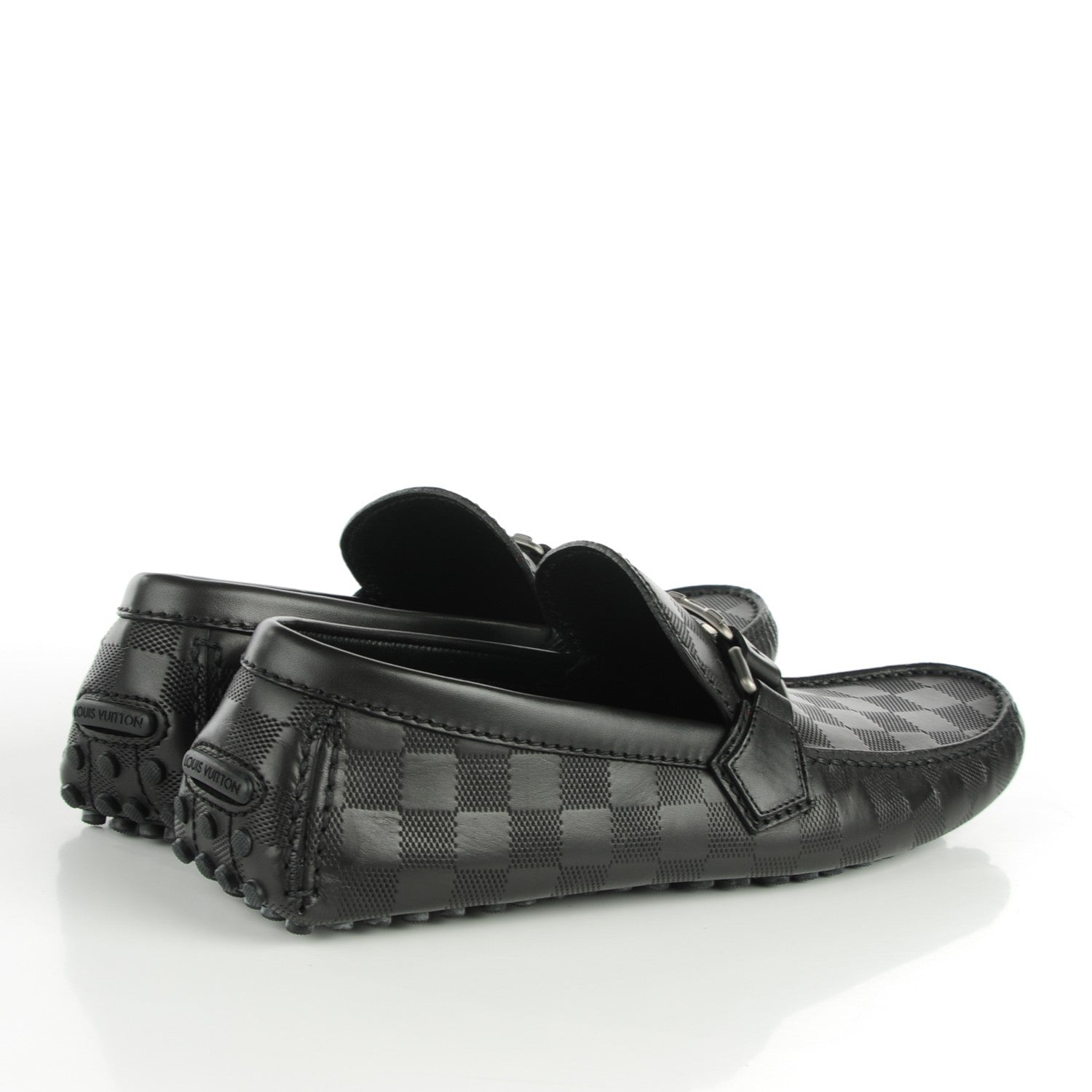 Louis Vuitton Calfskin Hockenheim Moccasin 6 Onyx 4 of 8
