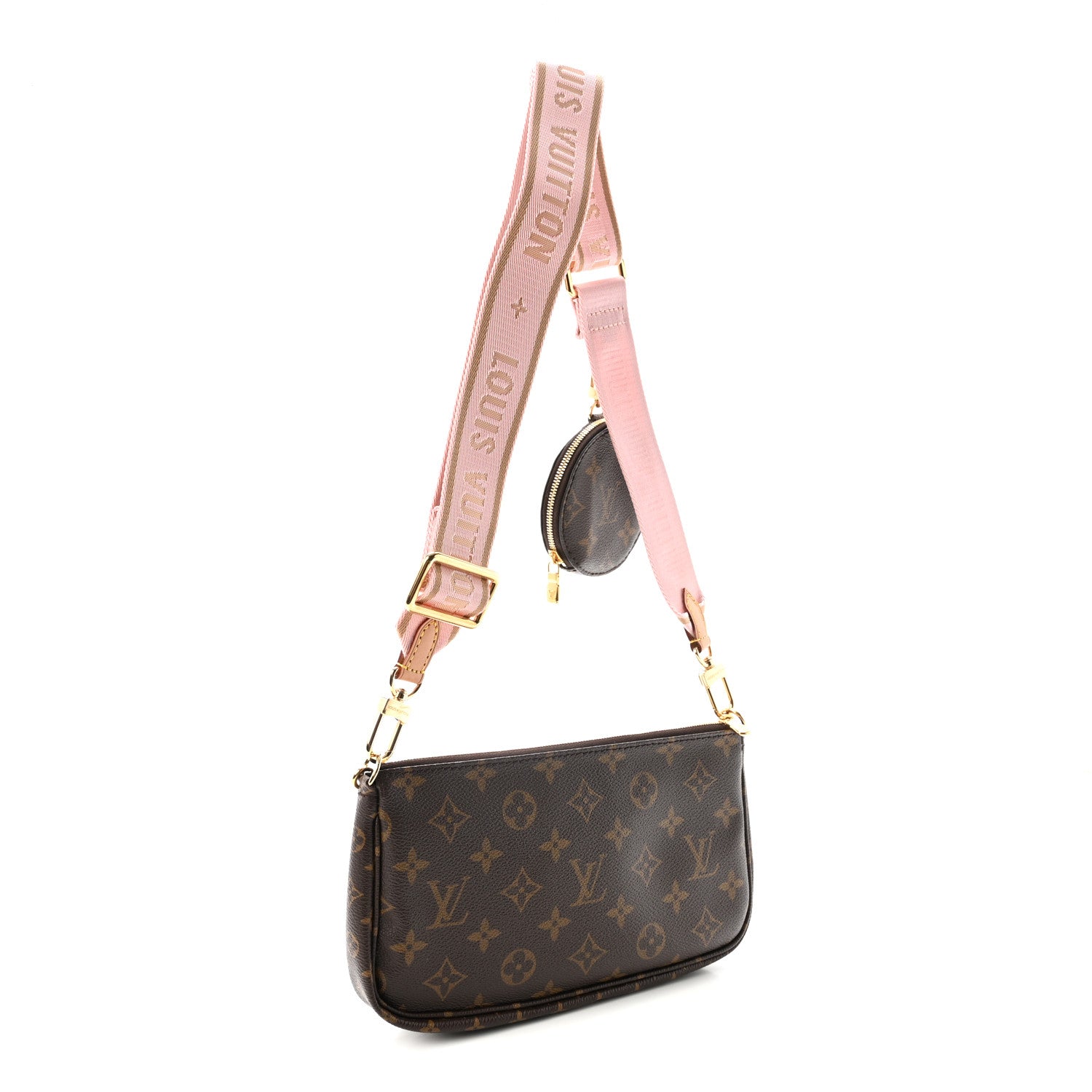 Louis Vuitton Monogram Multi Pochette Accessories Rose Clair 3 of 11