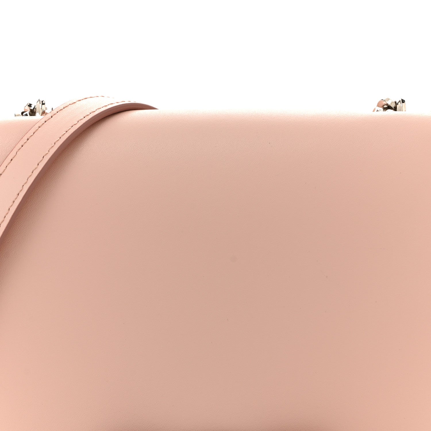 Salvatore Ferragamo Smooth Calfskin Vara Bow Chain Flap Crossbody Bon Bon 8 of 12