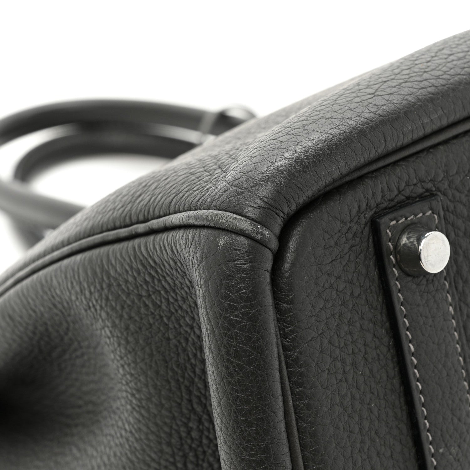 Hermes Taurillon Clemence BIRKIN 35 Graphite 12 of 15