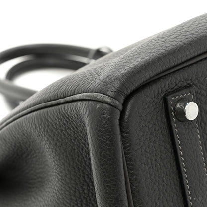 Hermes Taurillon Clemence BIRKIN 35 Graphite 12 of 15