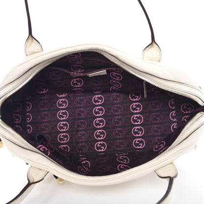Gucci Calfskin Small Princy Satchel Off White 5 of 15