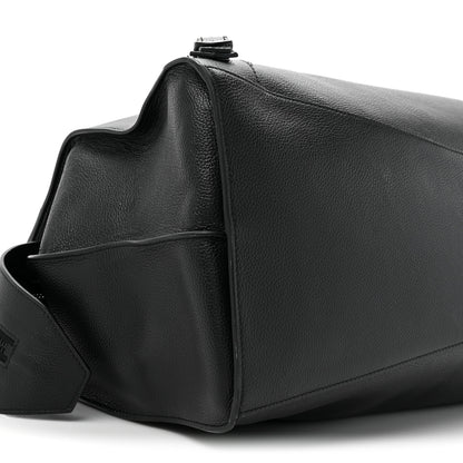 Balenciaga Grained Calfskin Neo Classic Black Hardware Large Top Handle Bag Black 10 of 21