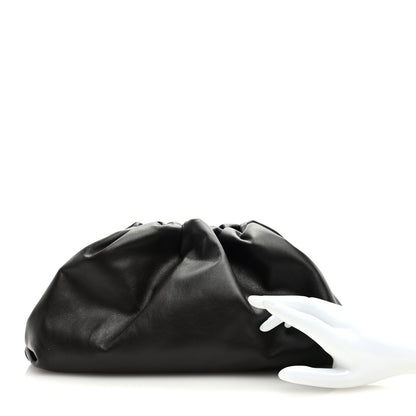 Bottega Veneta Smooth Butter Calf The Pouch Oversized Clutch Fondente 2 of 8