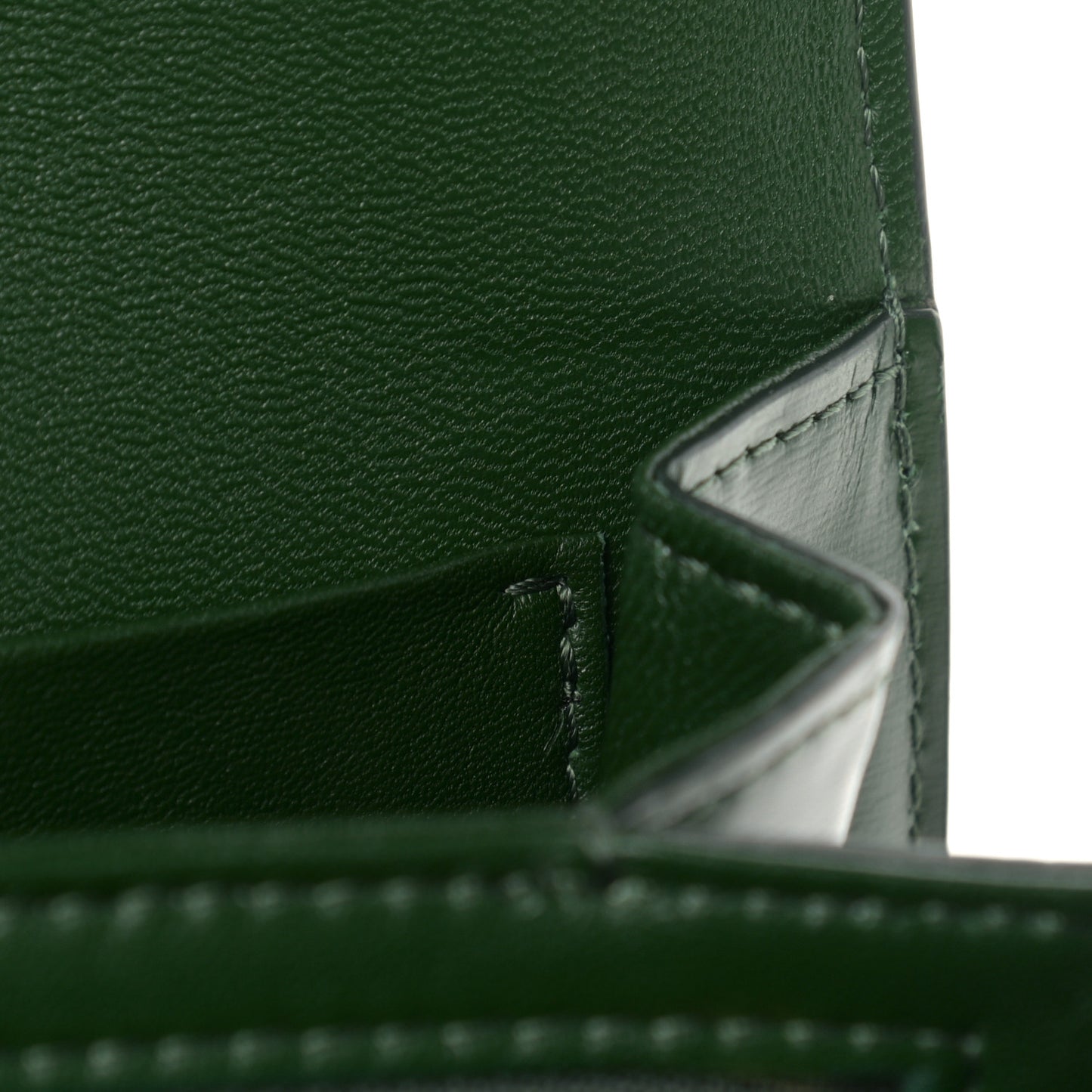 Shiny Calfskin Medium Triomphe Forest