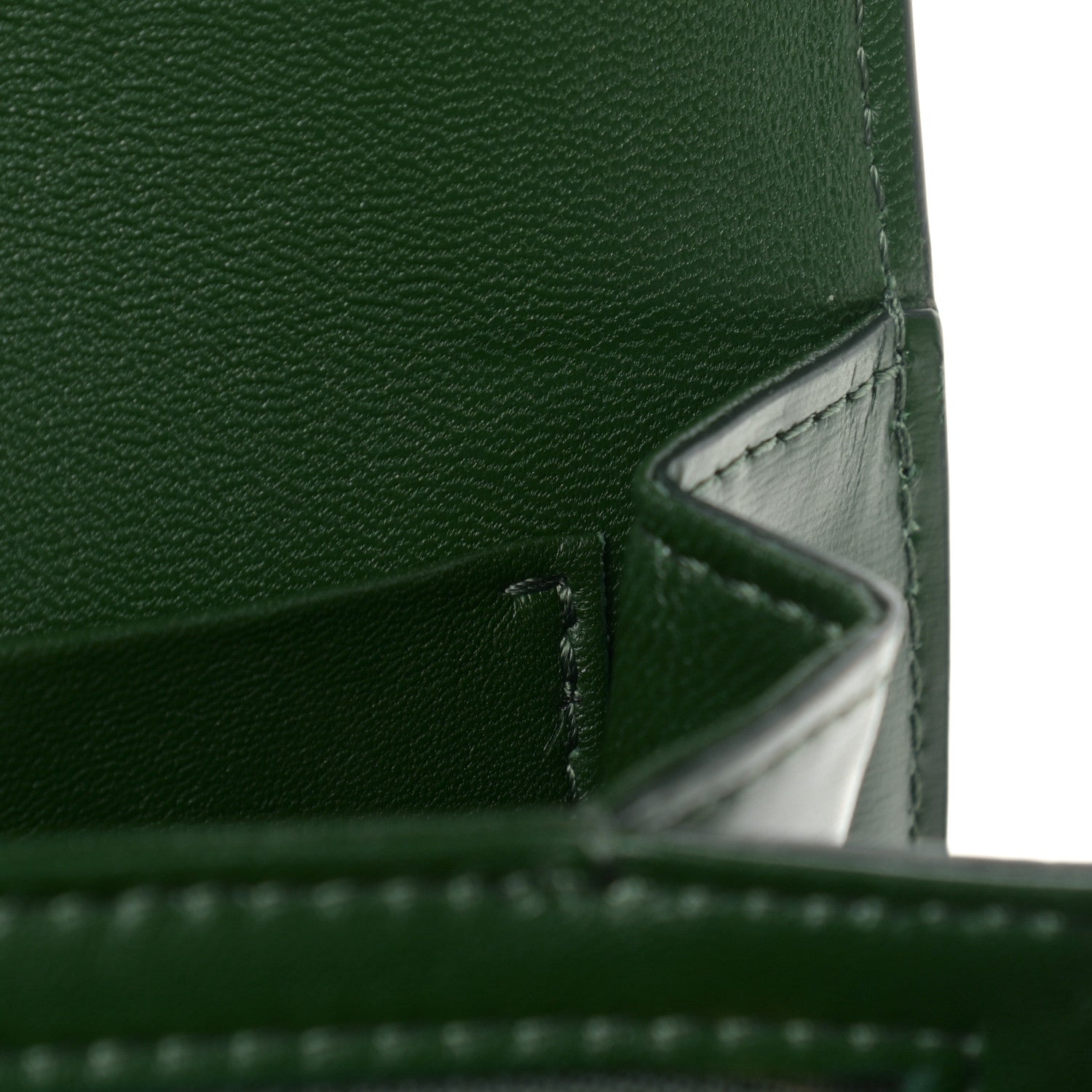 Celine Shiny Calfskin Medium Triomphe Forest 12 of 12