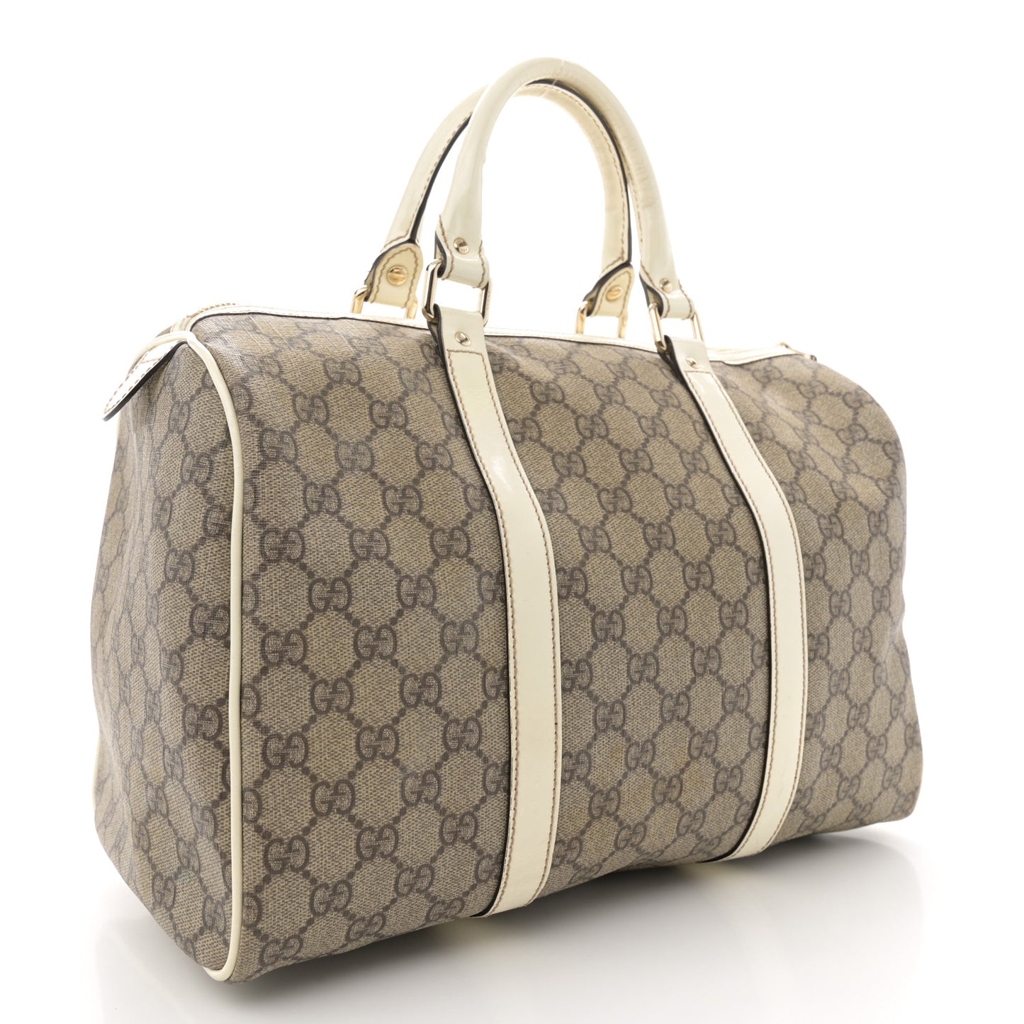 GG Plus Monogram Medium Joy Boston Off White