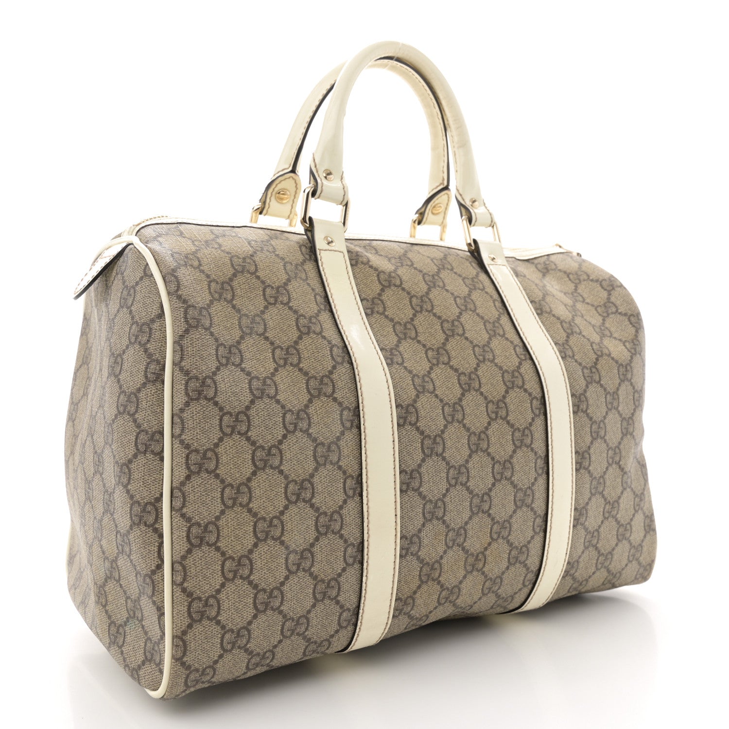 Gucci GG Plus Monogram Medium Joy Boston Off White 3 of 15
