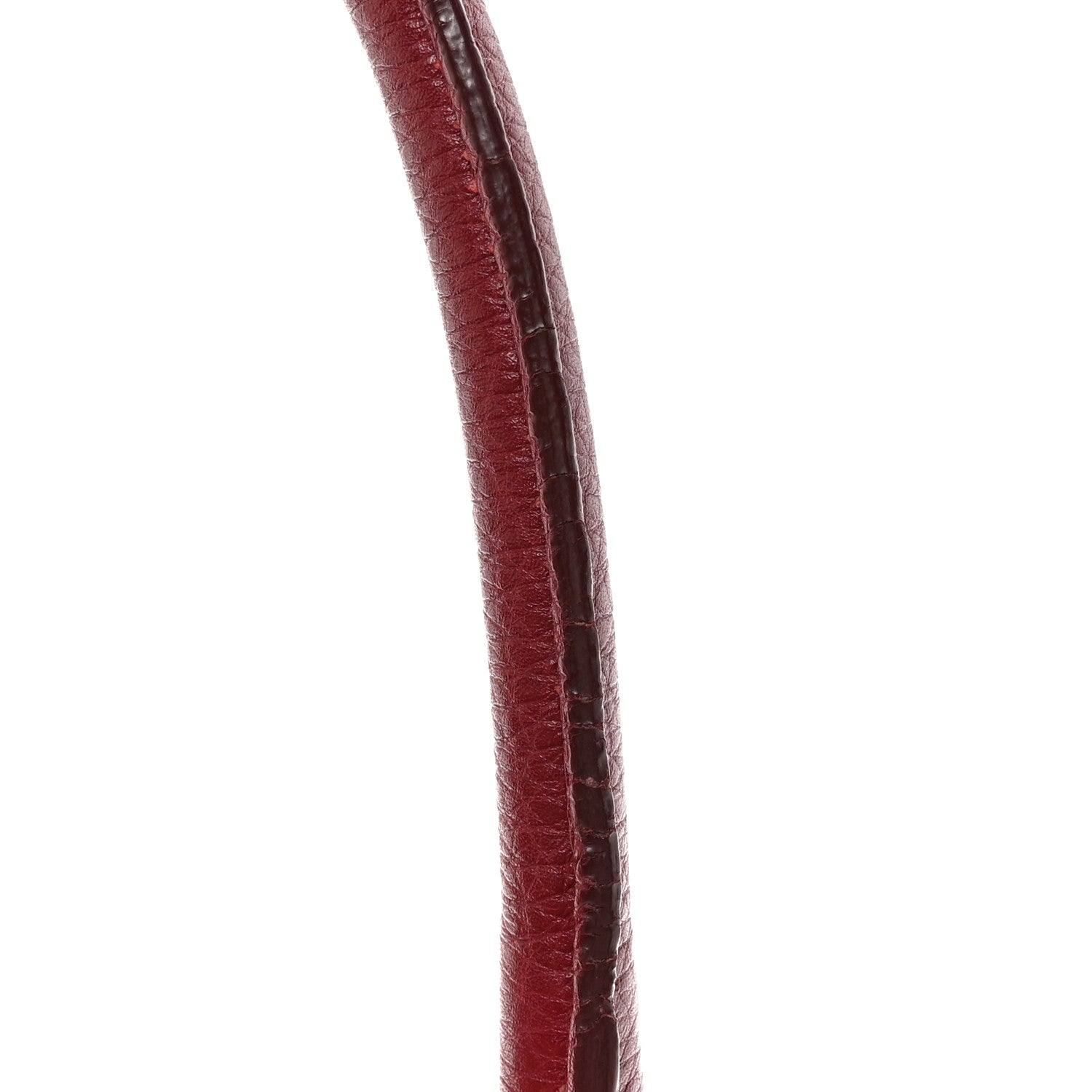 Salvatore Ferragamo Pebbled Calfskin East West Fiamma Bag Red 13 of 15