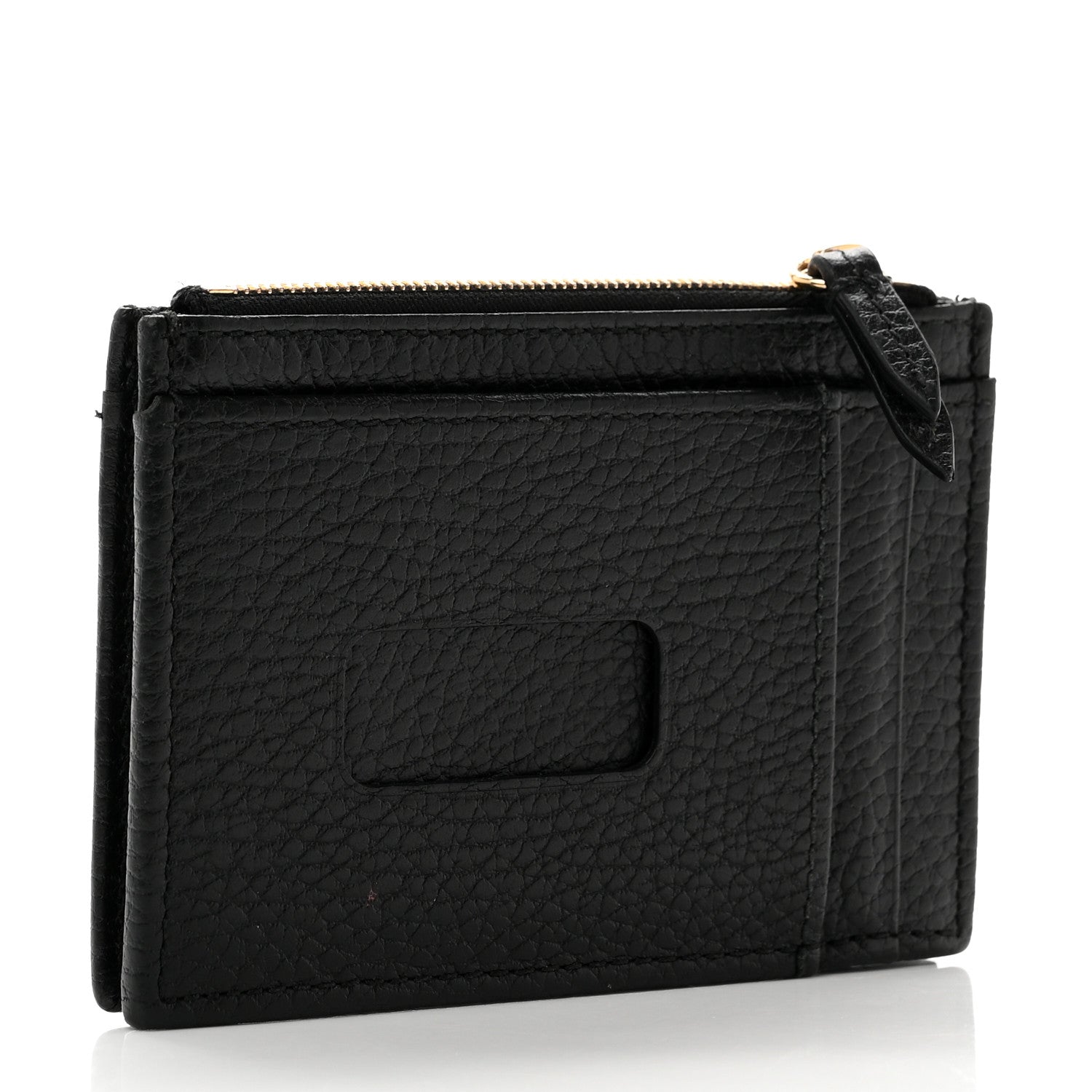 Gucci Dollar Calfskin GG Marmont Coin Case Card Holder Black 3 of 8
