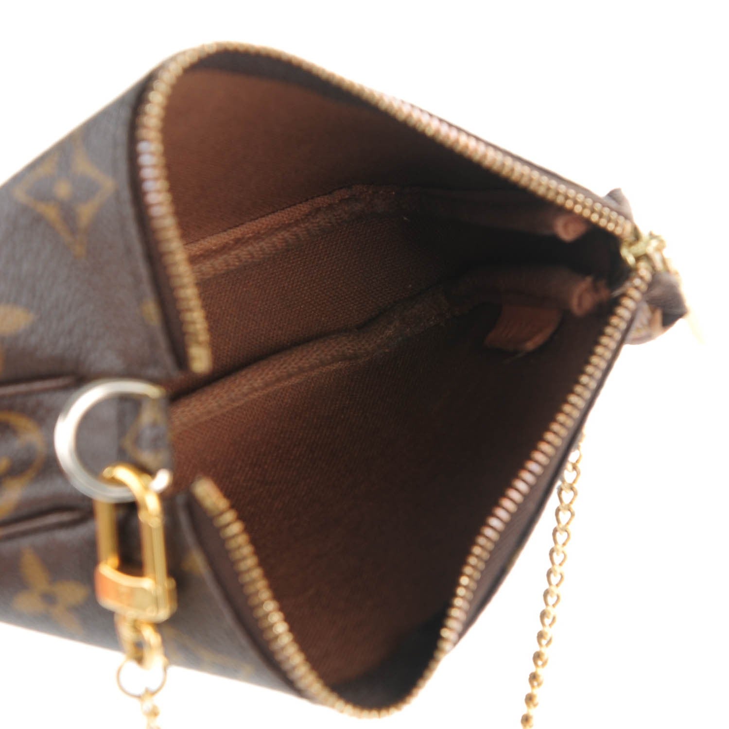 Louis Vuitton Monogram Mini Pochette Accessories 8 of 9