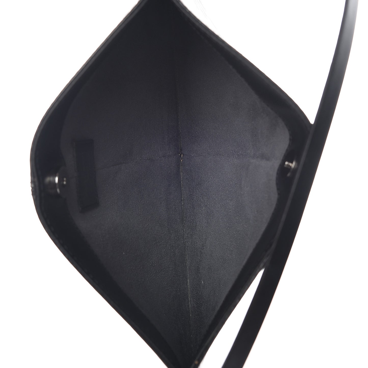 Epi Demi Lune Pochette Black