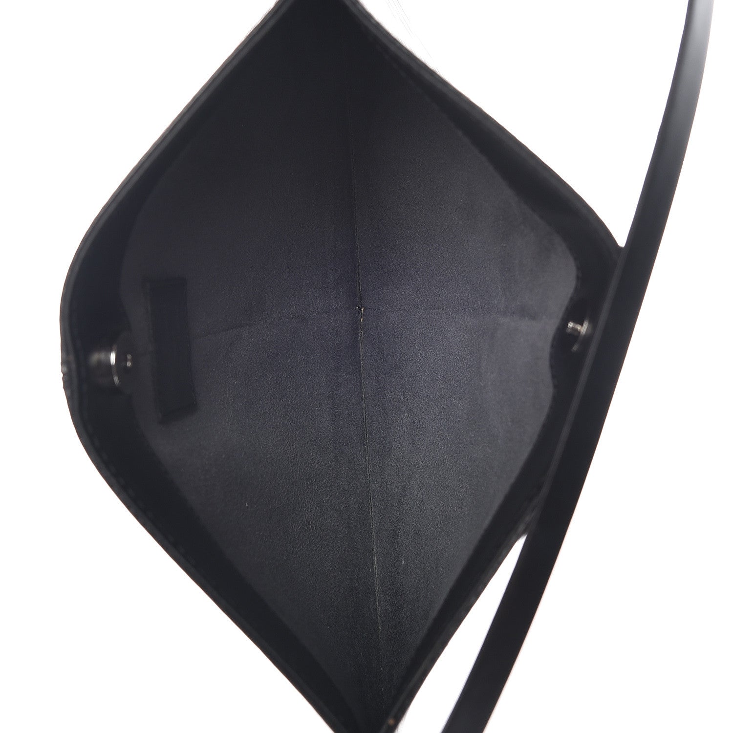 Louis Vuitton Epi Demi Lune Pochette Black 7 of 10