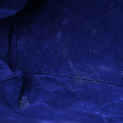 Saint Laurent Calfskin Classic Duffle 6 Blue 11 of 16