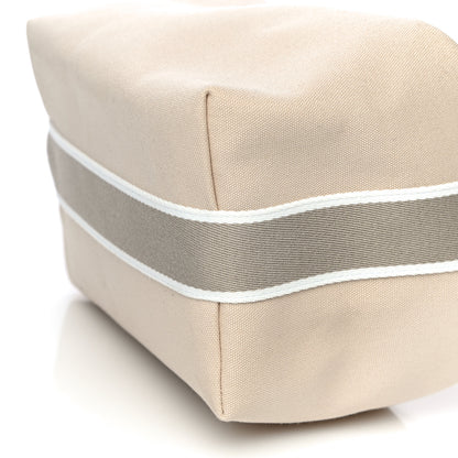 Hermes Canvas Large Bride-A-Brac Pouch Natural 9 of 9