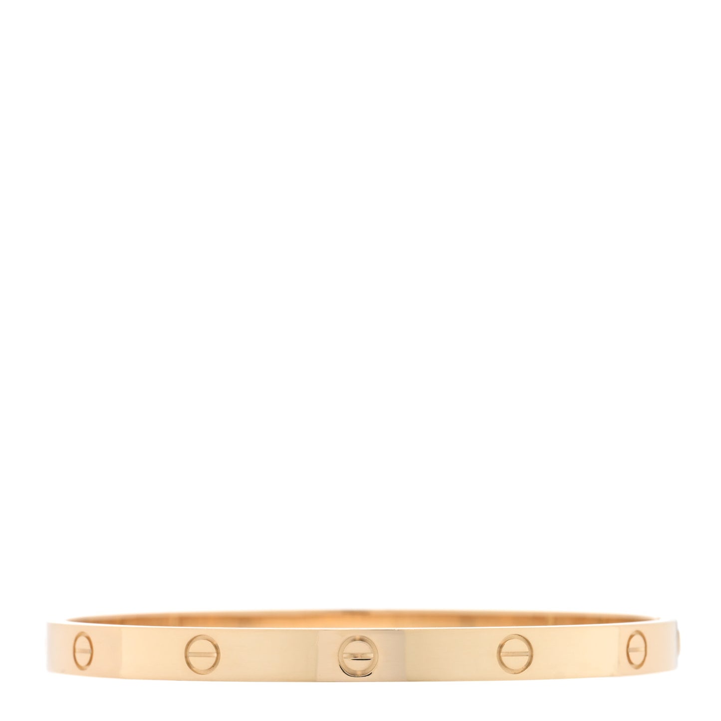 18K Yellow Gold LOVE Bracelet 21