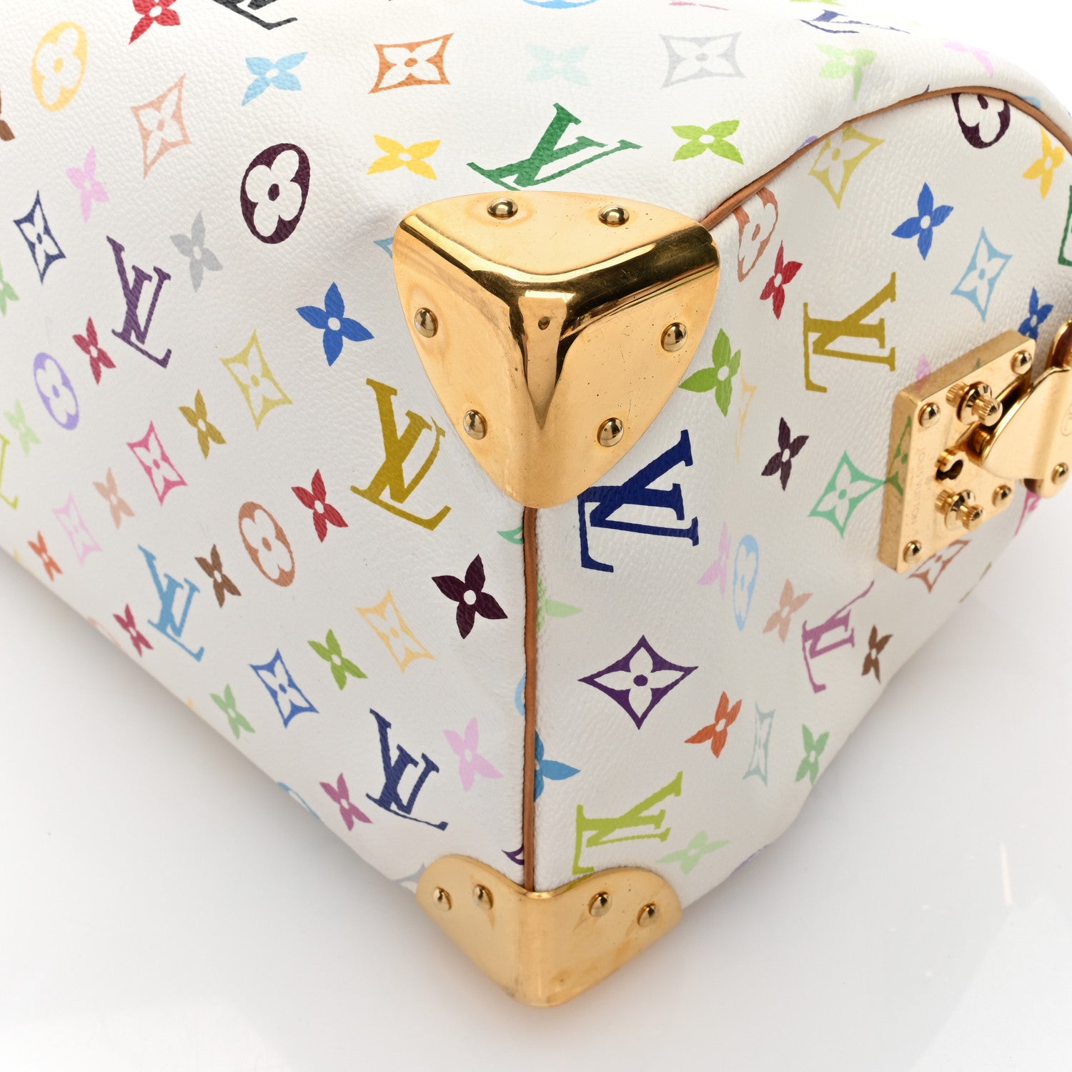 Louis Vuitton Monogram Multicolor Speedy 30 White 9 of 9