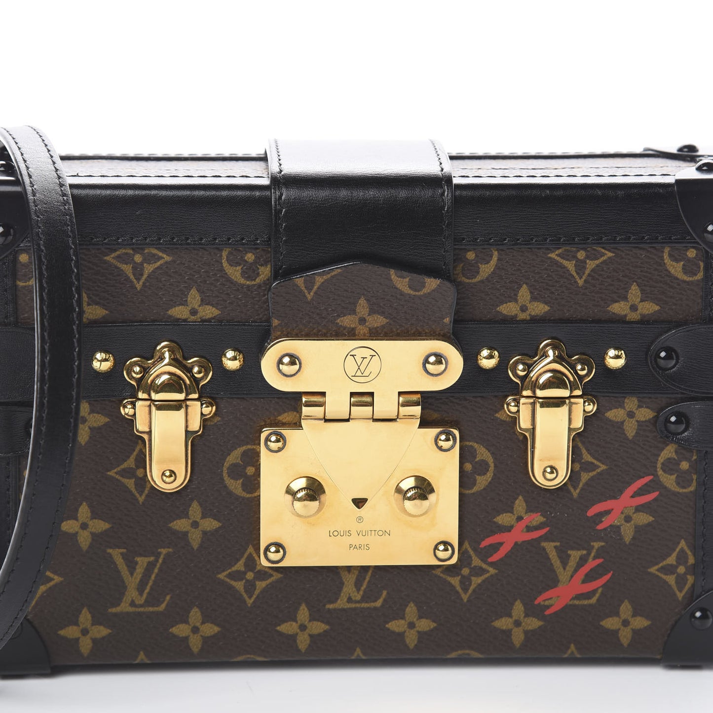 Monogram Petite Malle Black