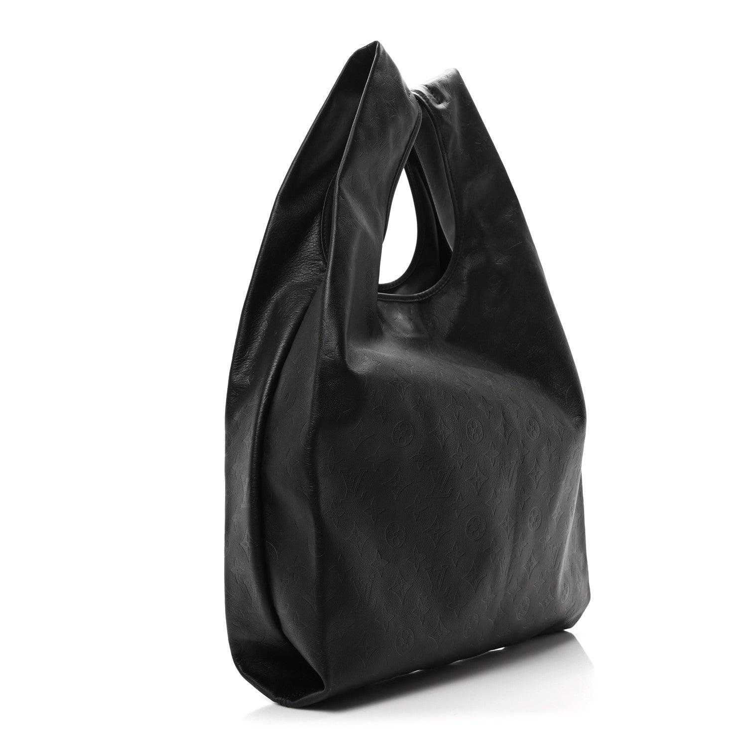 Louis Vuitton Calfskin Monogram Shadow Tote Black 3 of 9