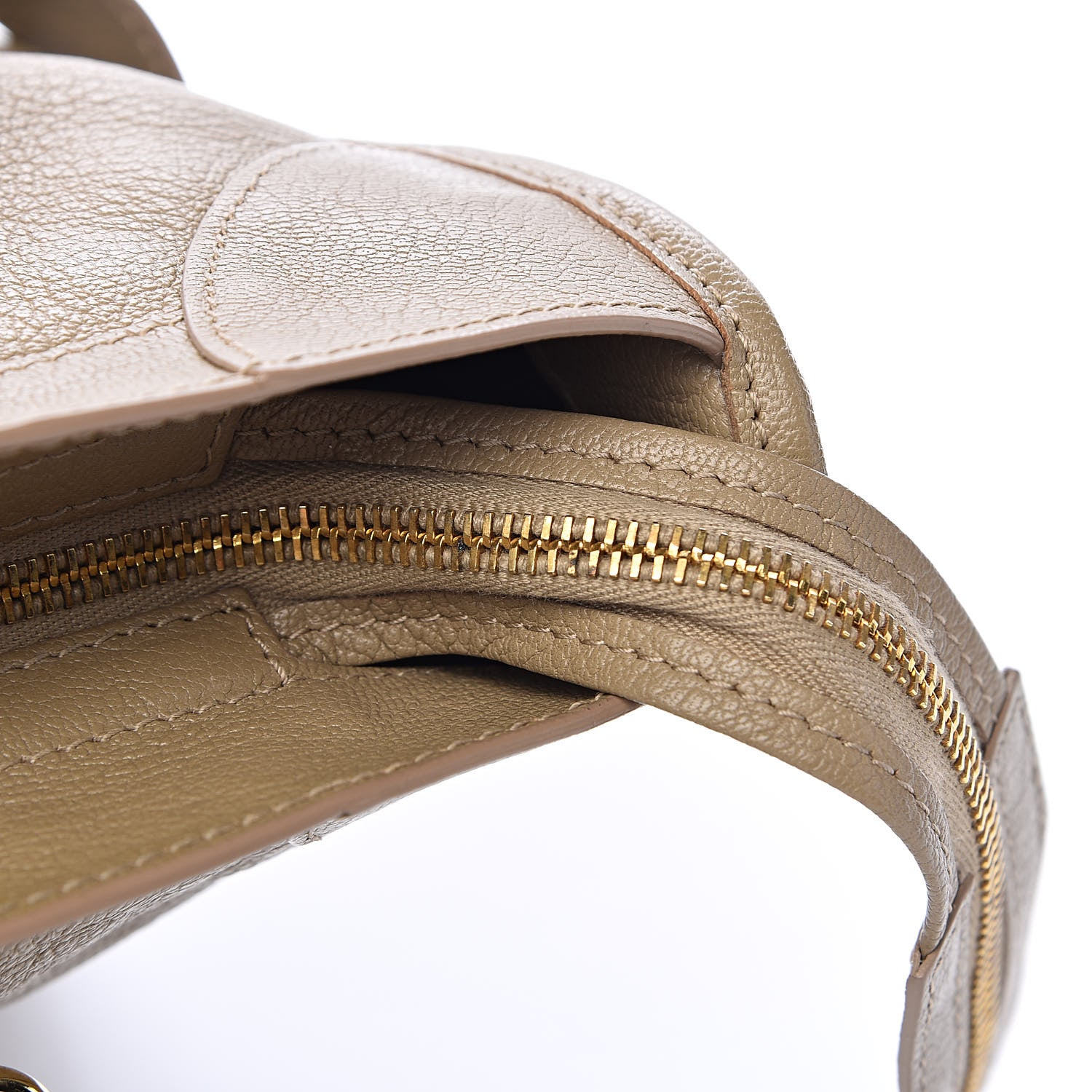 Balenciaga Chevre Gold Metallic Edge Hardware City Beige Latte 8 of 20