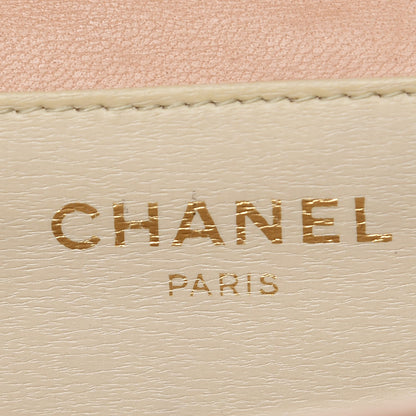 Chanel Lambskin Quilted Mini Flap Beige 6 of 12
