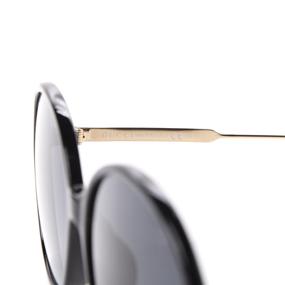Gucci Round Frame Sunglasses GG3855/F/S Black 5 of 7