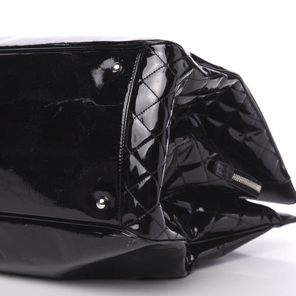 Chanel Vinyl XL Lipstick Tote Black 16 of 19