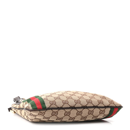 Gucci Monogram Web Jolicoeur Charms Messenger Dark Brown 4 of 10