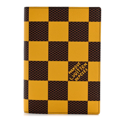 Louis Vuitton Damier Pop Auguste Notebook Cover Yellow 1 of 7
