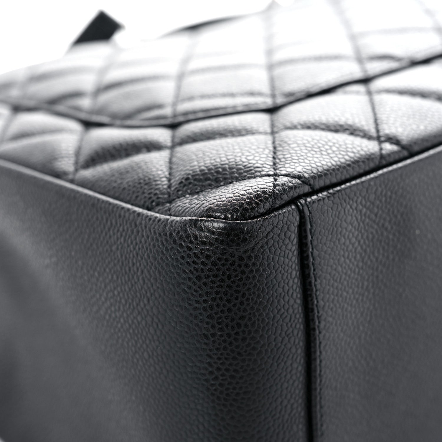 Chanel Caviar Quilted Grand Shopping Tote GST Black 11 of 14
