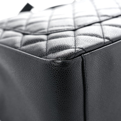 Chanel Caviar Quilted Grand Shopping Tote GST Black 11 of 14