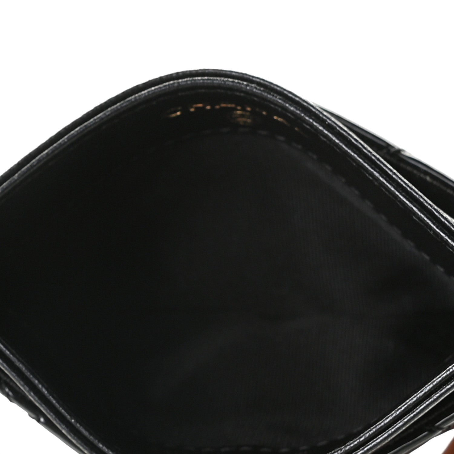 Chanel Patent Calfskin Quilted Card Holder Black 4 of 7