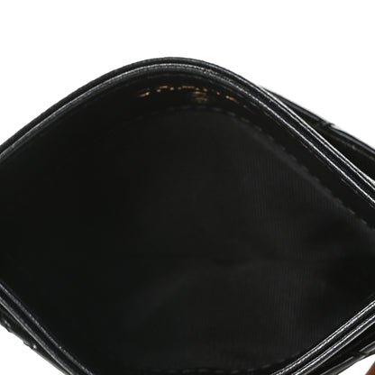 Chanel Patent Calfskin Quilted Card Holder Black 4 of 7