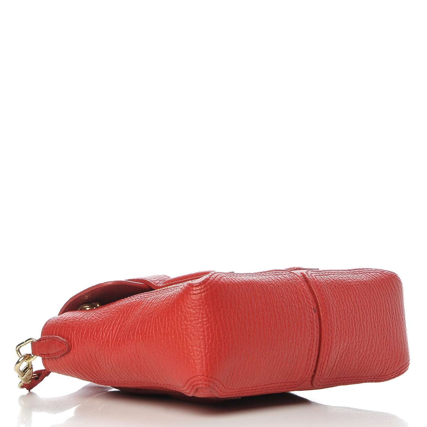 3.1 Textured Calfskin Mini Pashli Satchel Red