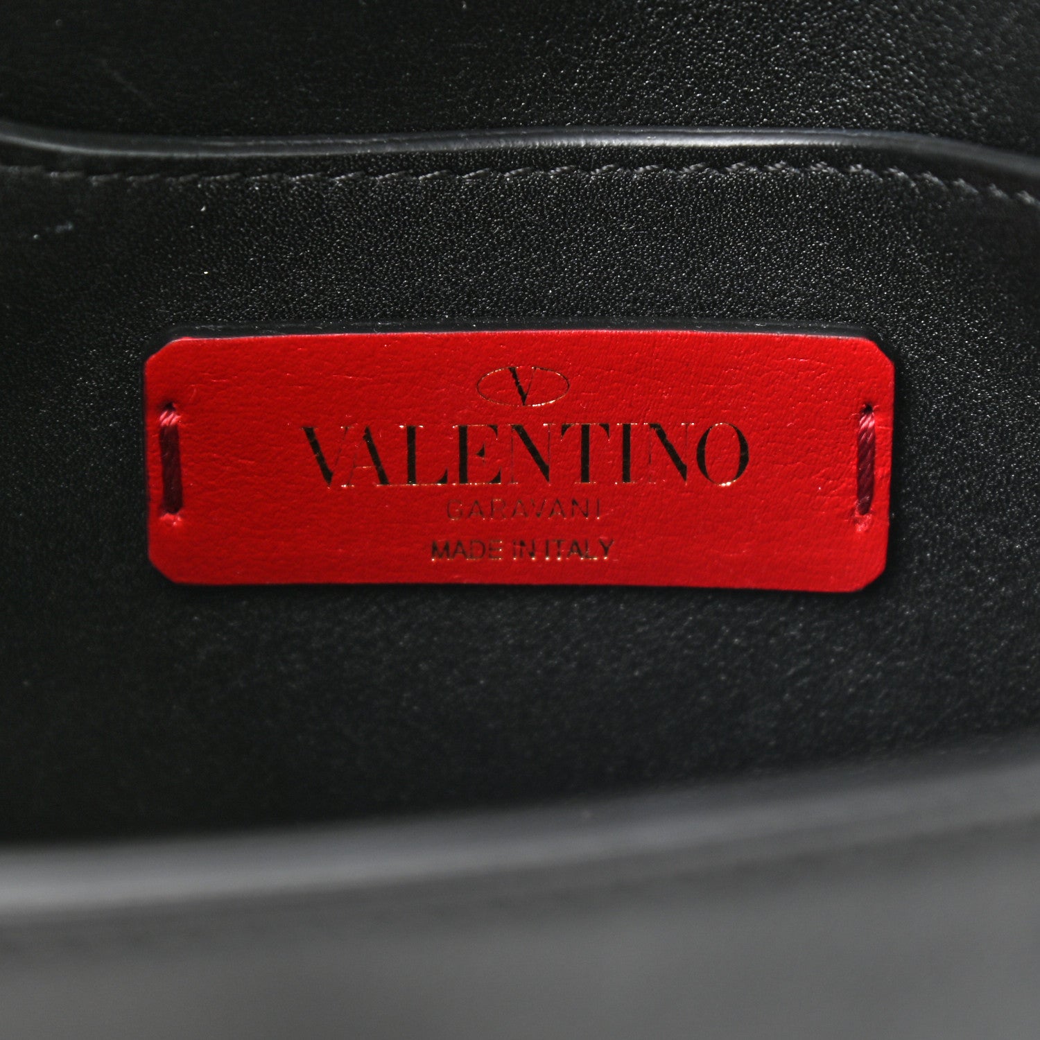 Valentino Garavani Vitello Mini Rockstud Crossbody Bag Black 6 of 8