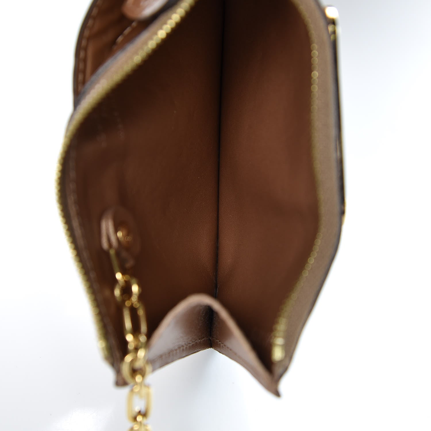 Louis Vuitton Vernis Key Pouch Beige Poudre 5 of 8