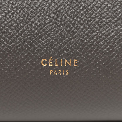 Celine Grained Calfskin Mini Belt Bag Grey 6 of 10