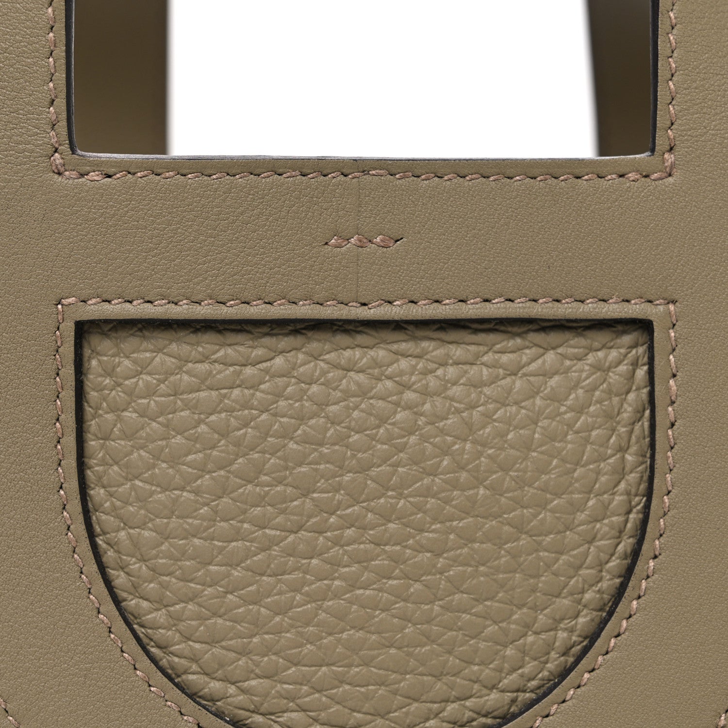 Hermes Taurillon Clemence Swift In-The-Loop 18 Bag Beige Marfa 8 of 11