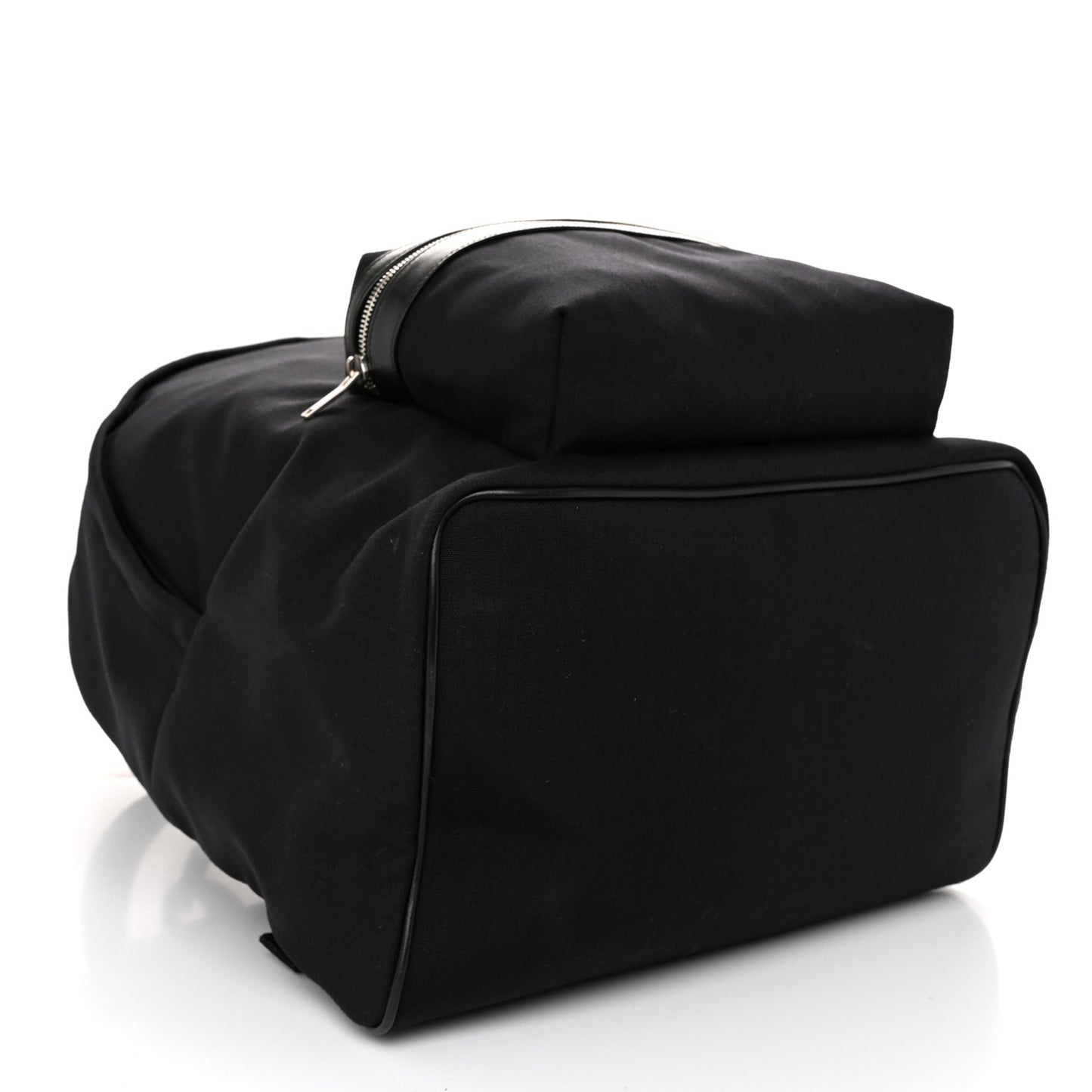 Canvas Nylon Giant City Backpack Black