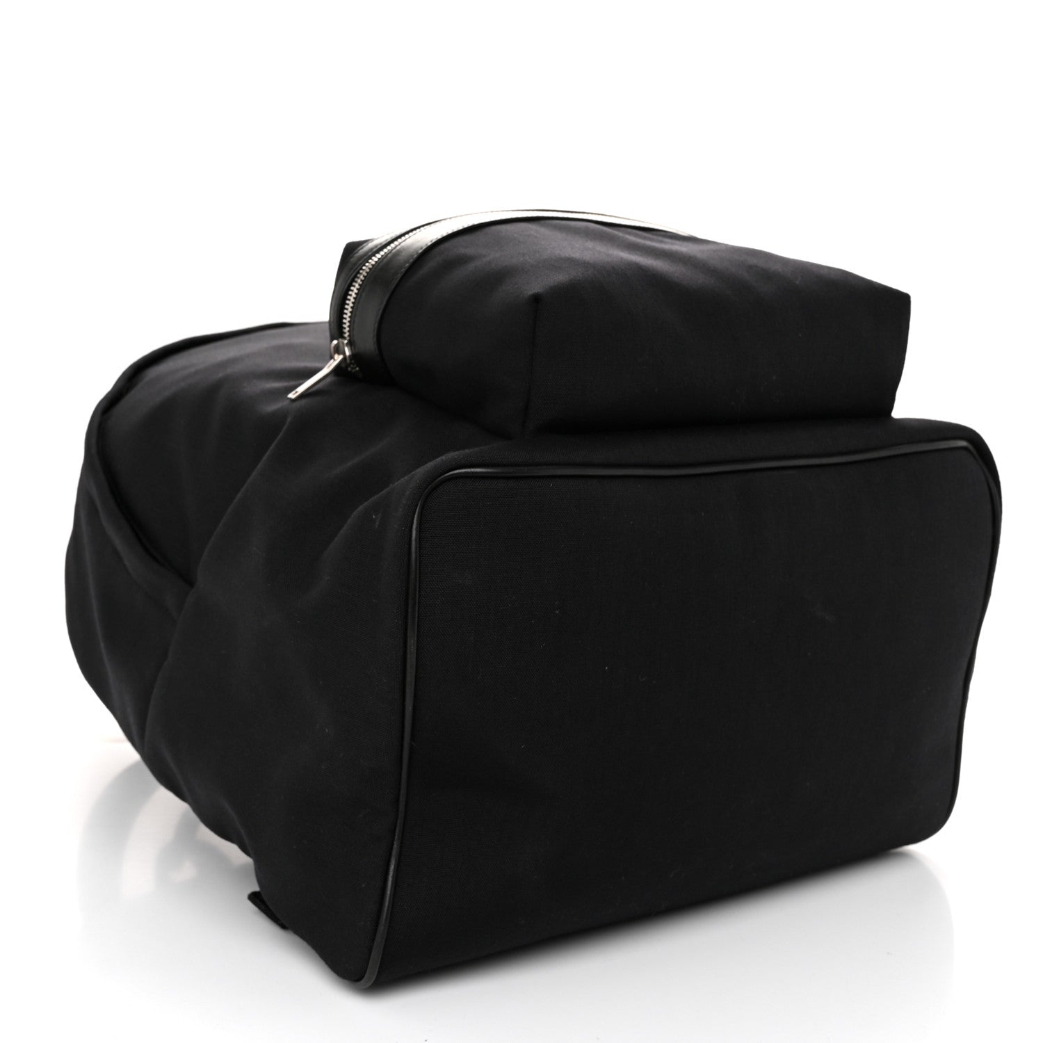 Saint Laurent Canvas Nylon Giant City Backpack Black 4 of 9