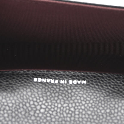 Chanel Caviar Quilted Flap Card Holder Wallet Black 5 of 8