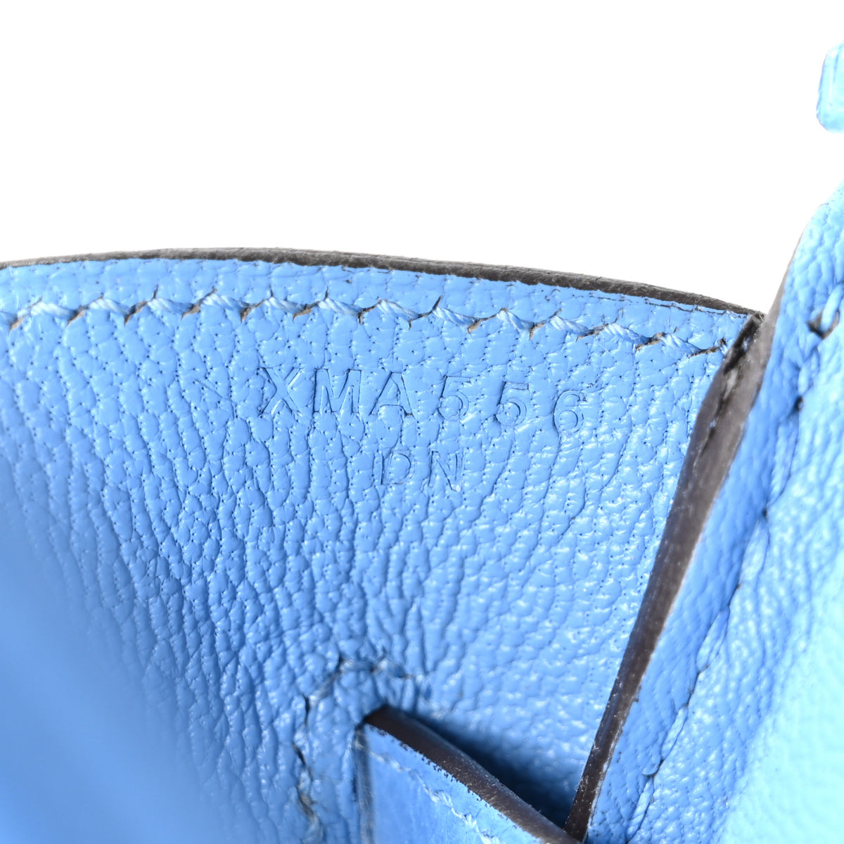 Epsom Birkin 35 Bleu Paradise