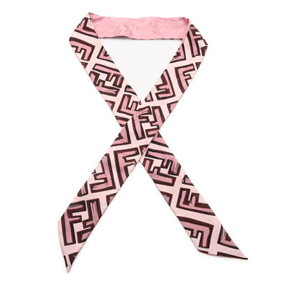 Fendi Silk Wrappy Bandeau Pink 1 of 4