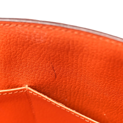 Hermes Ostrich Drag 32 Orange 17 of 20