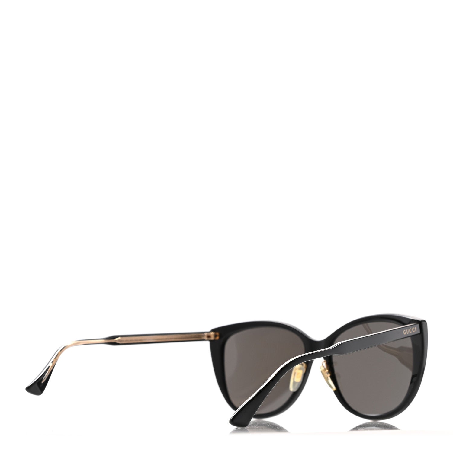 Gucci Acetate Cat Eye Sunglasses GG0193SK Black 4 of 7