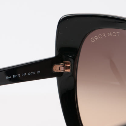 Tom Ford Nico Sunglasses TF175 Black 6 of 8