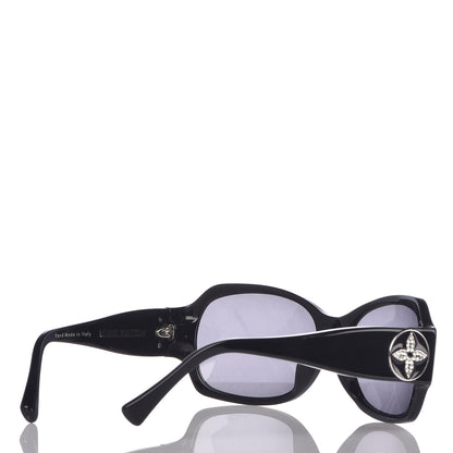 Louis Vuitton Ursula Strass Sunglasses Z0145E Black 4 of 6