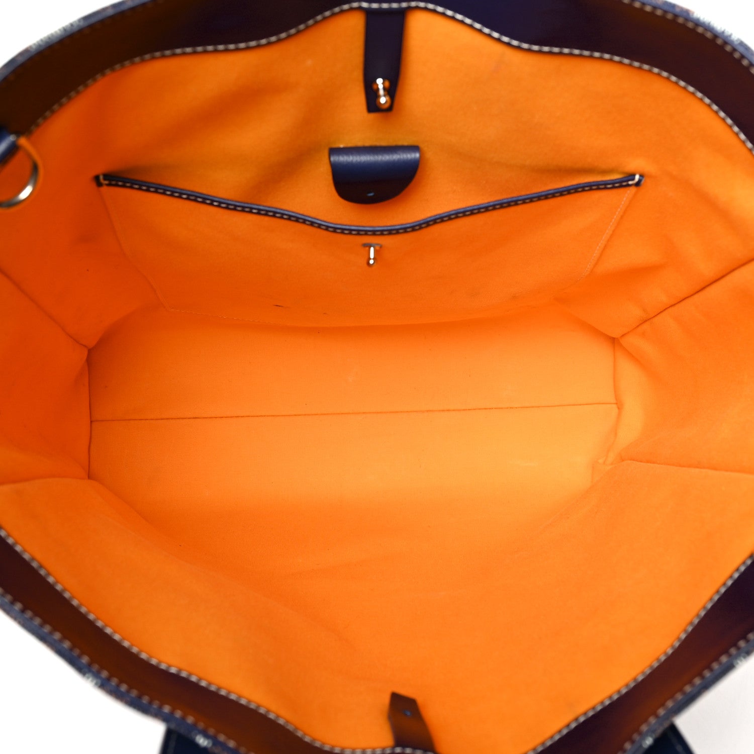 Goyard Goyardine Voltaire III Tote Navy 5 of 10