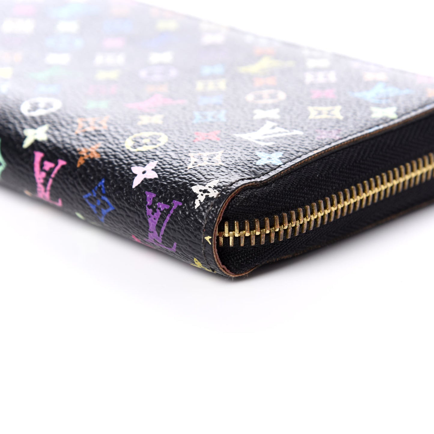 Monogram Multicolor Zippy Wallet Black Grenade